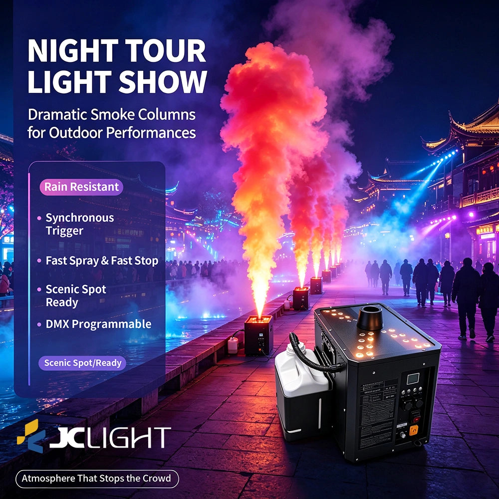 Waterproof Jet Fog Machine For Outdoor Effects | JC LIGHT
