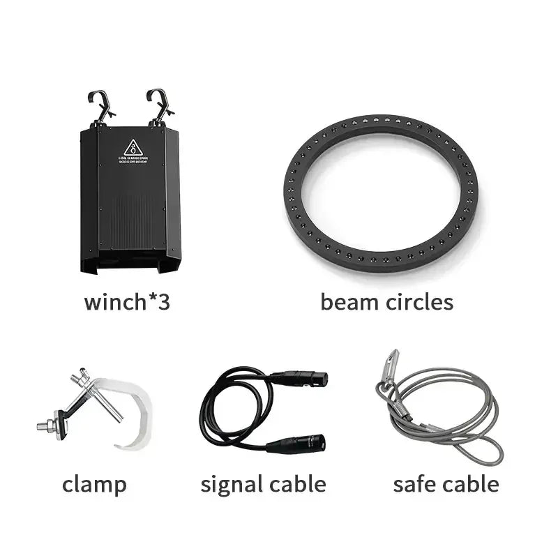 Kinetic Beam Ring Light For Stage Effects | JC LIGHT