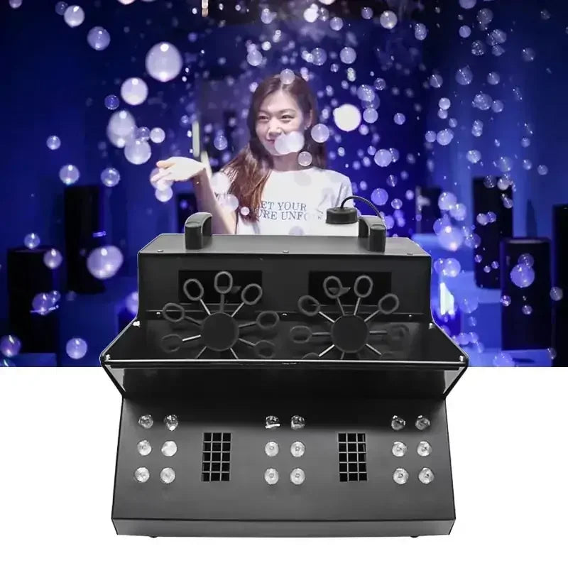 LED Fog Bubble Machine With Light Effects | JC LIGHT