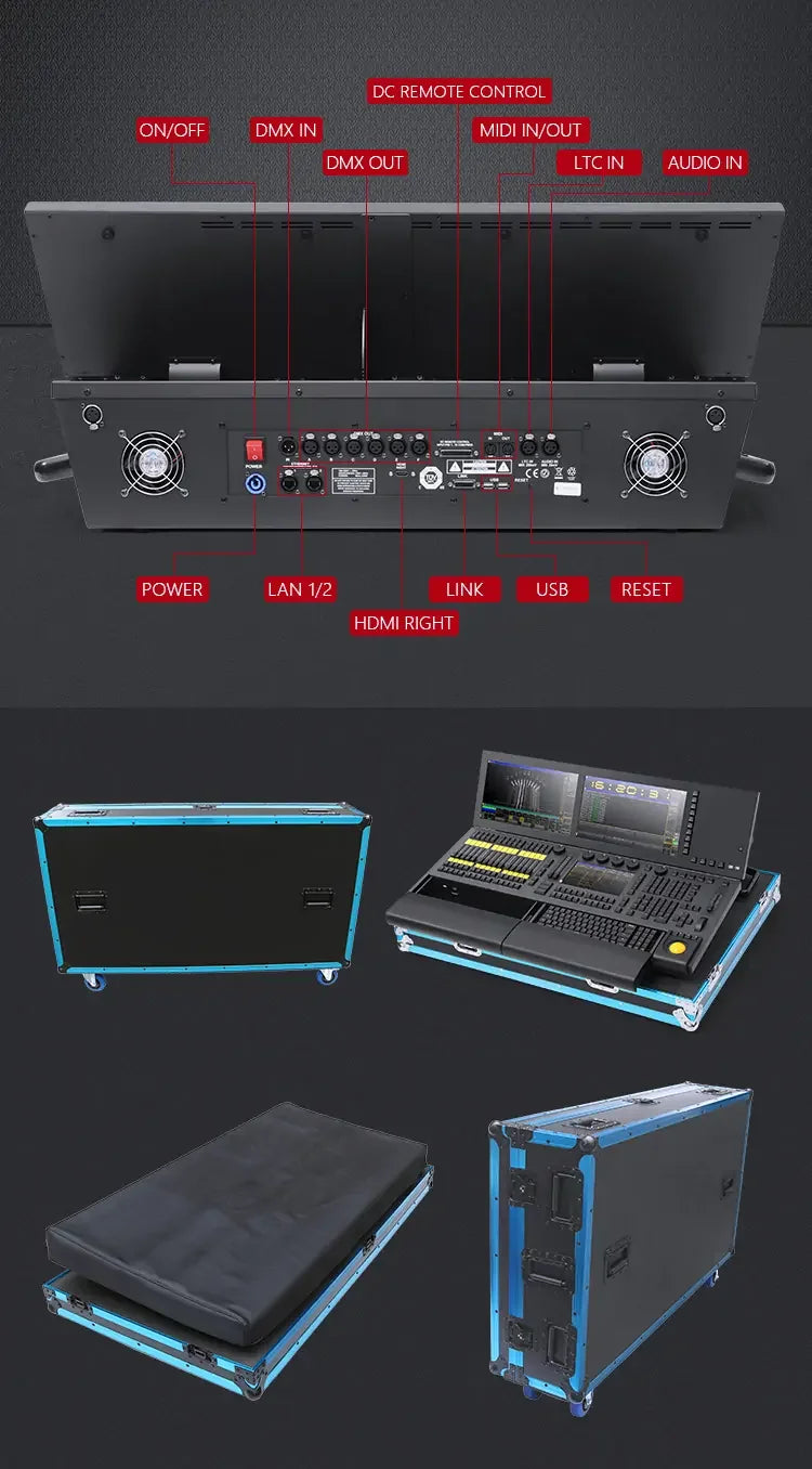 Pro A6 DMX Lighting Console | JC LIGHT