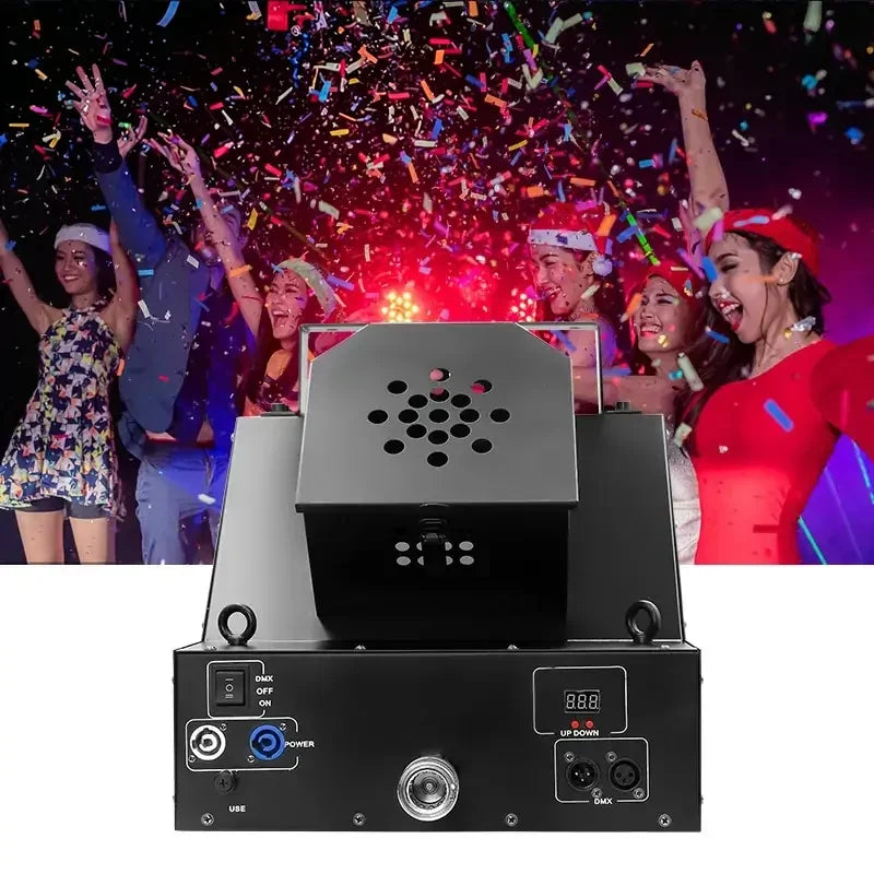 Single Head Snowstorm Confetti Machine | JC LIGHT