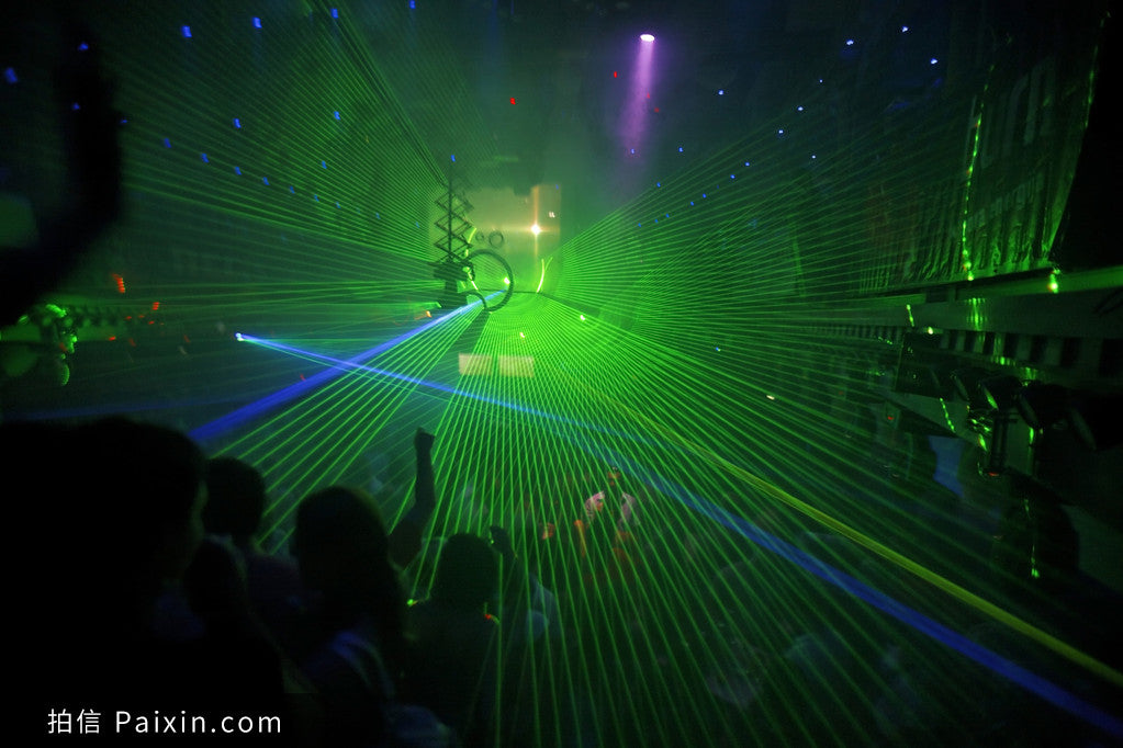 Waterproof Full color animation landmark laser light