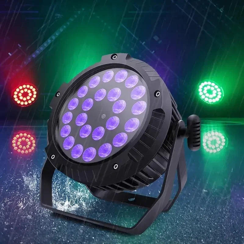 WATERPROOF 24PCS LED FLAT PAR LIGHT