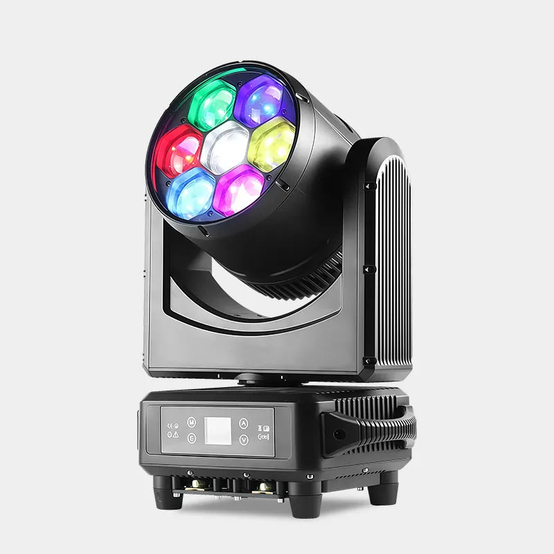 WATERPROOF 7 PCS LED BEE EYES MOVING HEAD LIGHT(WASP)