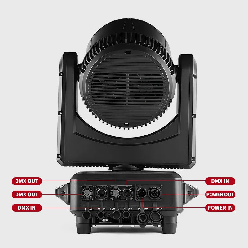 WATERPROOF 7 PCS LED BEE EYES MOVING HEAD LIGHT(WASP)