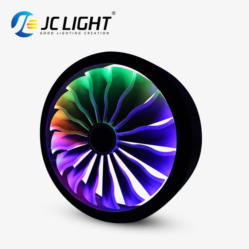 LED FAN BACKGROUND LIGHT