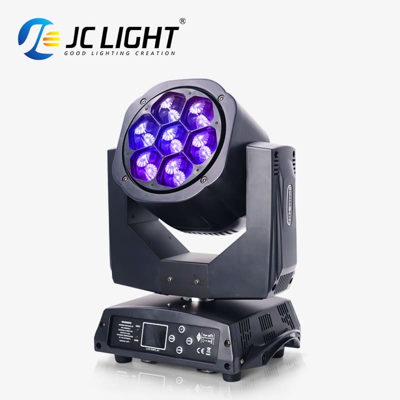 7PCS*15/40W BEE EYES MINI LED ZOOM MOVING HEAD LIGHT