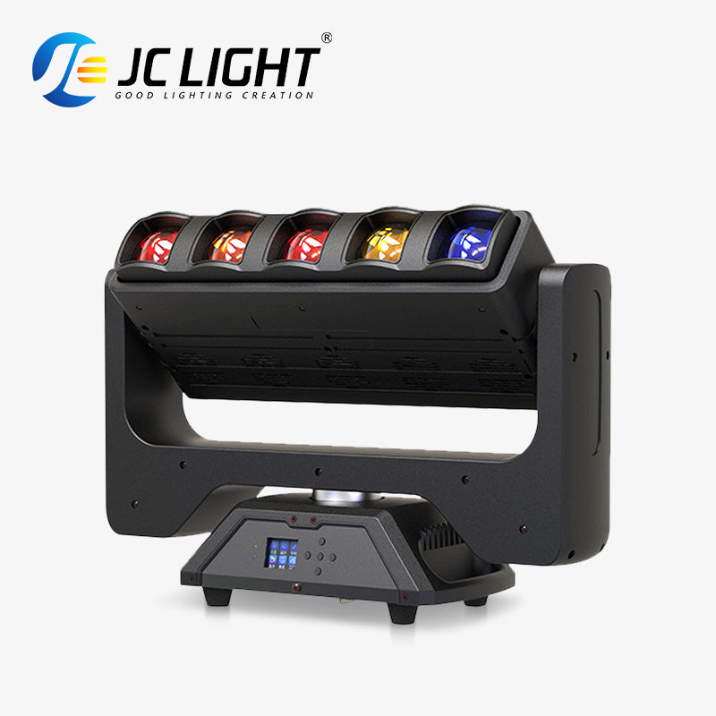 5x40W DOUBLE-SIDED BEAM+STROBE MOVING HEAD LIGHT