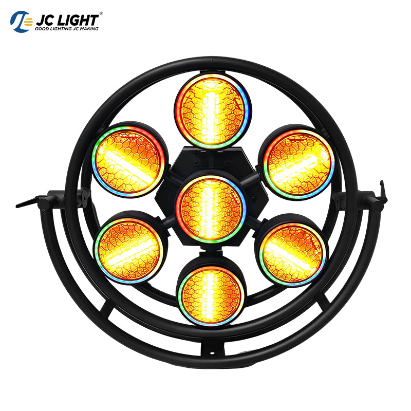 7PCS RETRO STAGE LIGHT