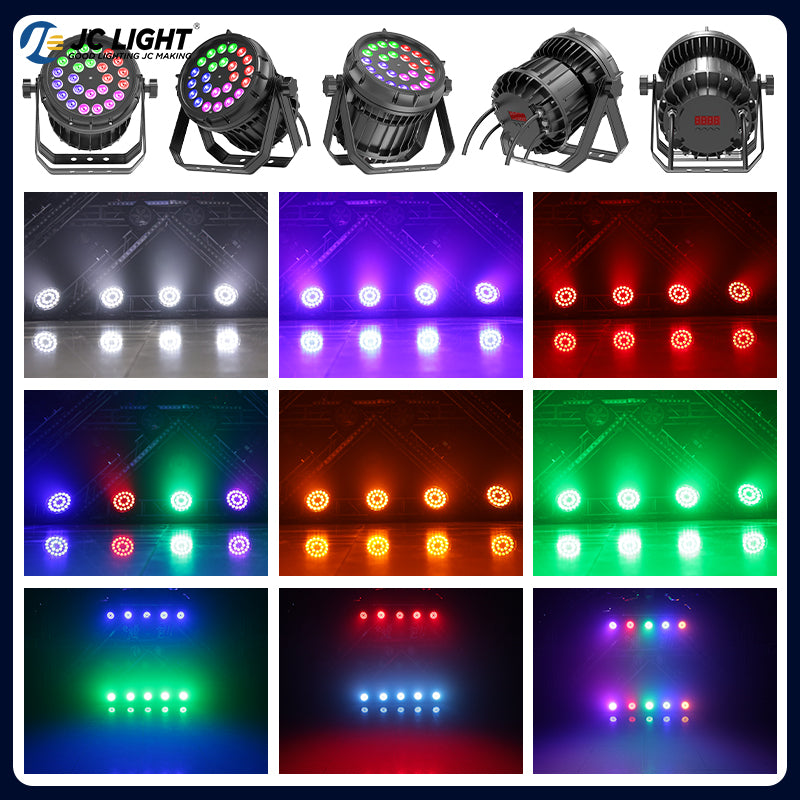 LUCE PAR LED IMPERMEABILE 18/24/54 PEZZI (GRANDE MULINO A VENTO)