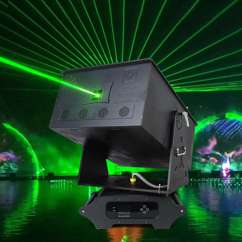 Waterproof Full color animation landmark laser light