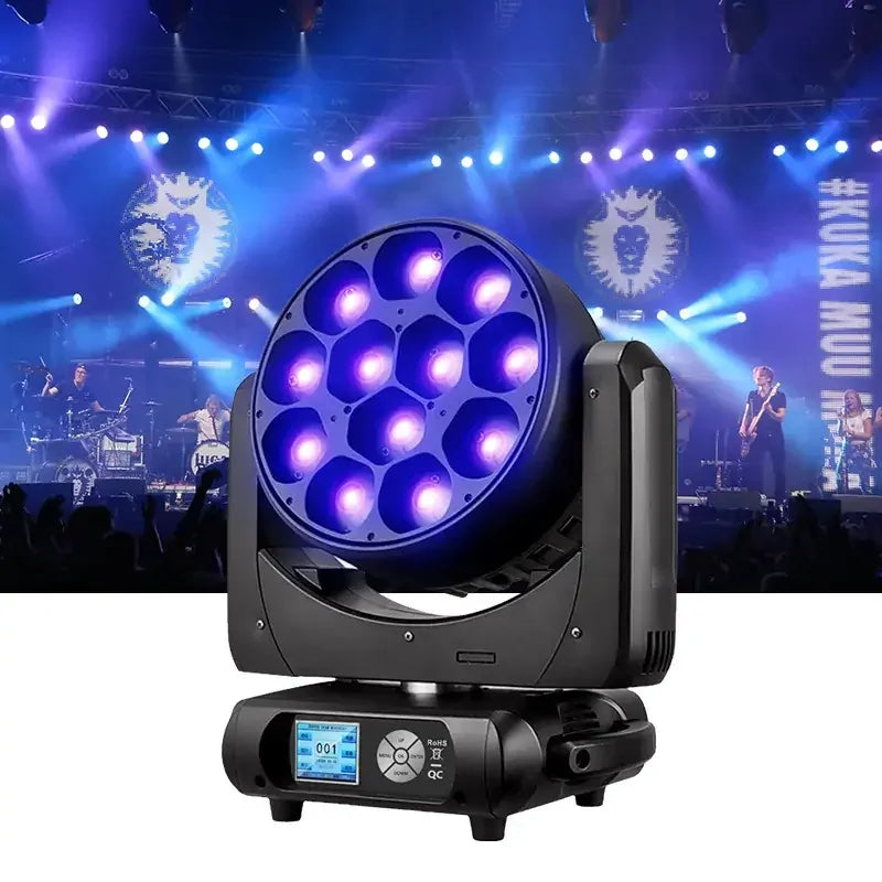 12*40W LED ZOOM WASH MOVING HEAD LIGHT