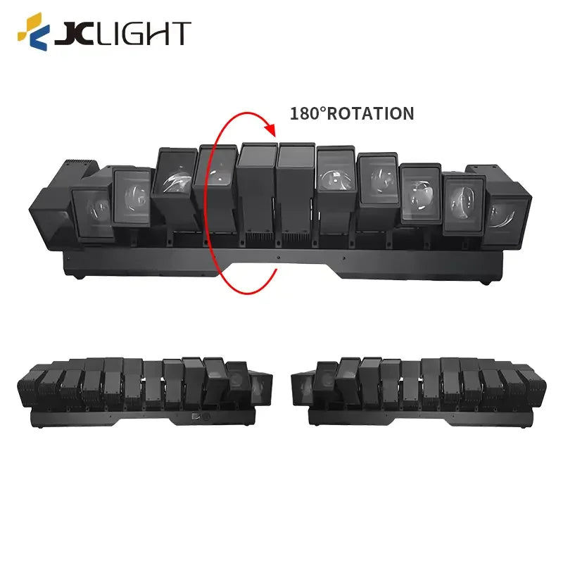12PCS 60W LED Beam Zoom Moving Head Light | JC LIGHT