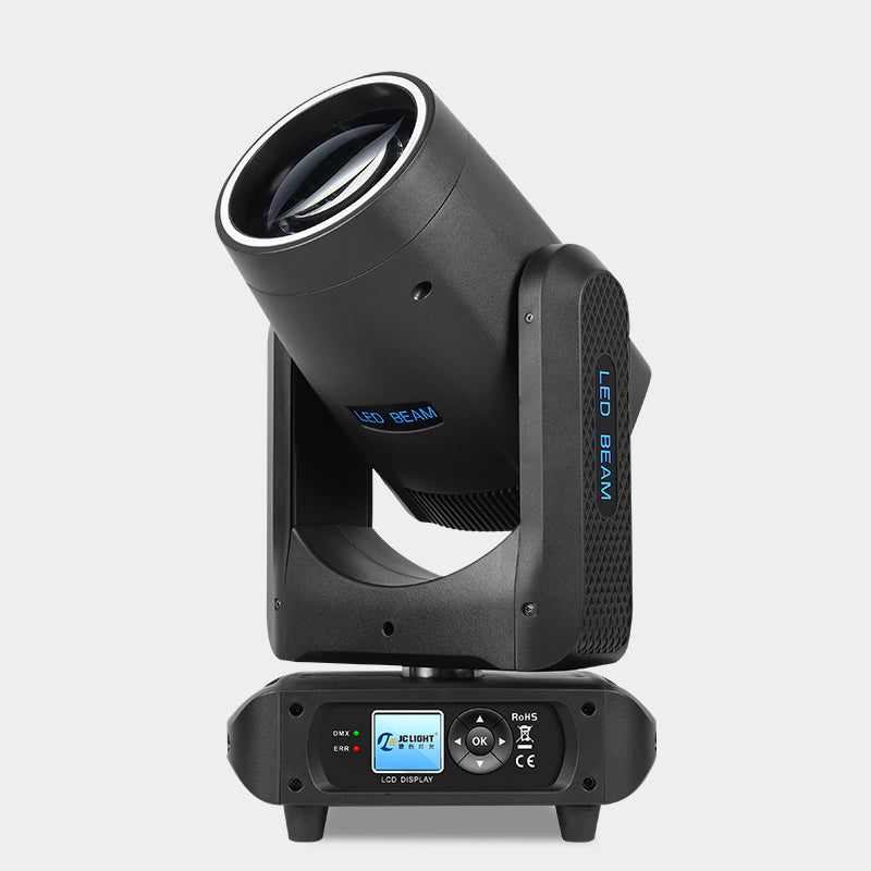 LED BEAM MOVING HEAD LIGHT WITH RING