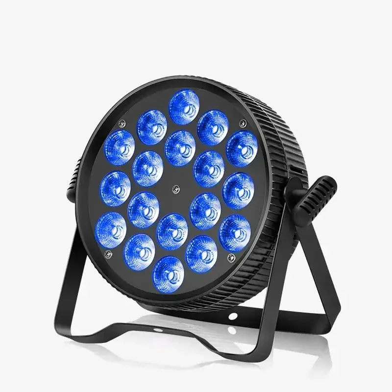 18PCS LED FLAT PAR LIGHT