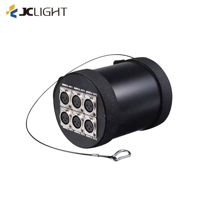 6 Way DMX Splitter Signal Distributor | JC LIGHT