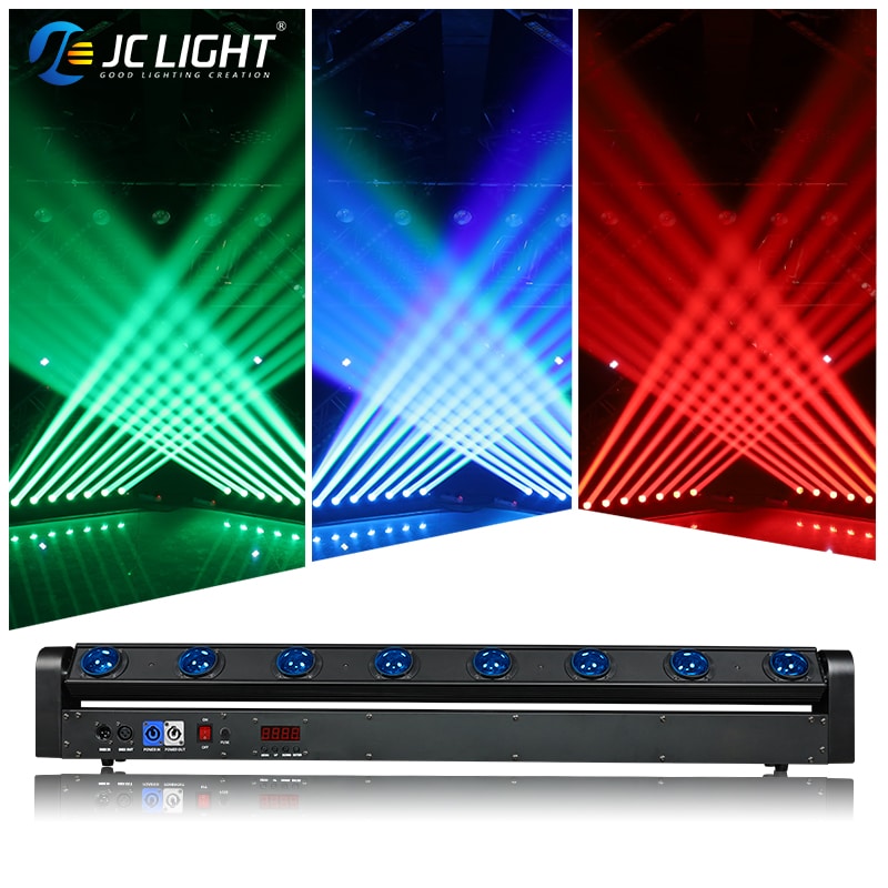 8 EYES LED BEAM MOVING HEAD BAR LIGHT