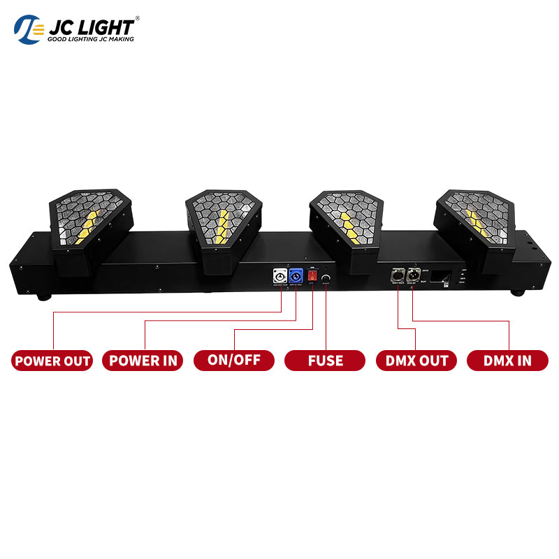 4 HEAD COMPASS RETRO LIGHT