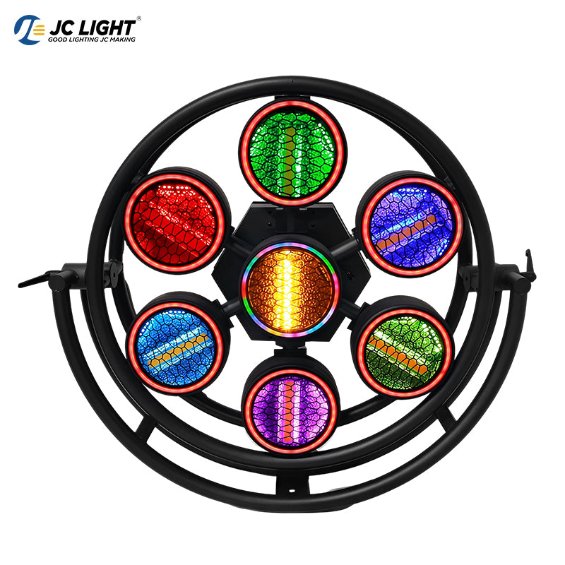 7PCS RETRO STAGE LIGHT