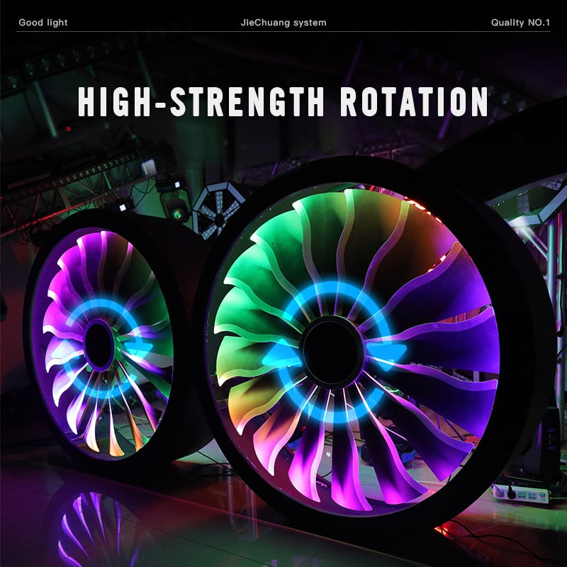 LED FAN BACKGROUND LIGHT