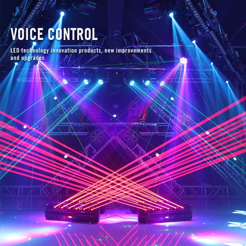 6 EYES MOVING HEAD LASER LIGHT I8-1