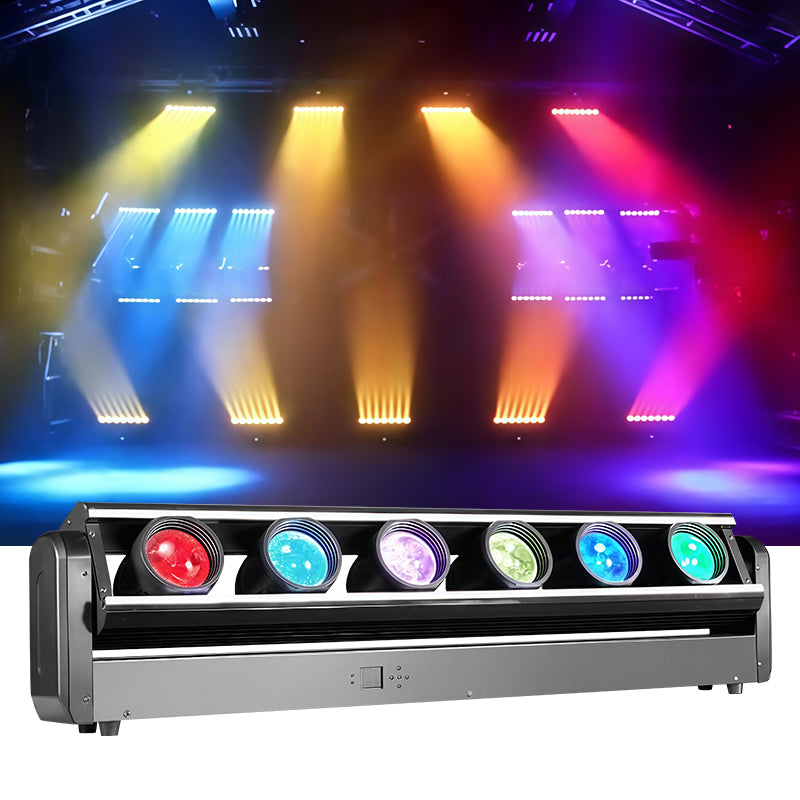 6x80W LED BEAM MOVING HEAD LIGHT