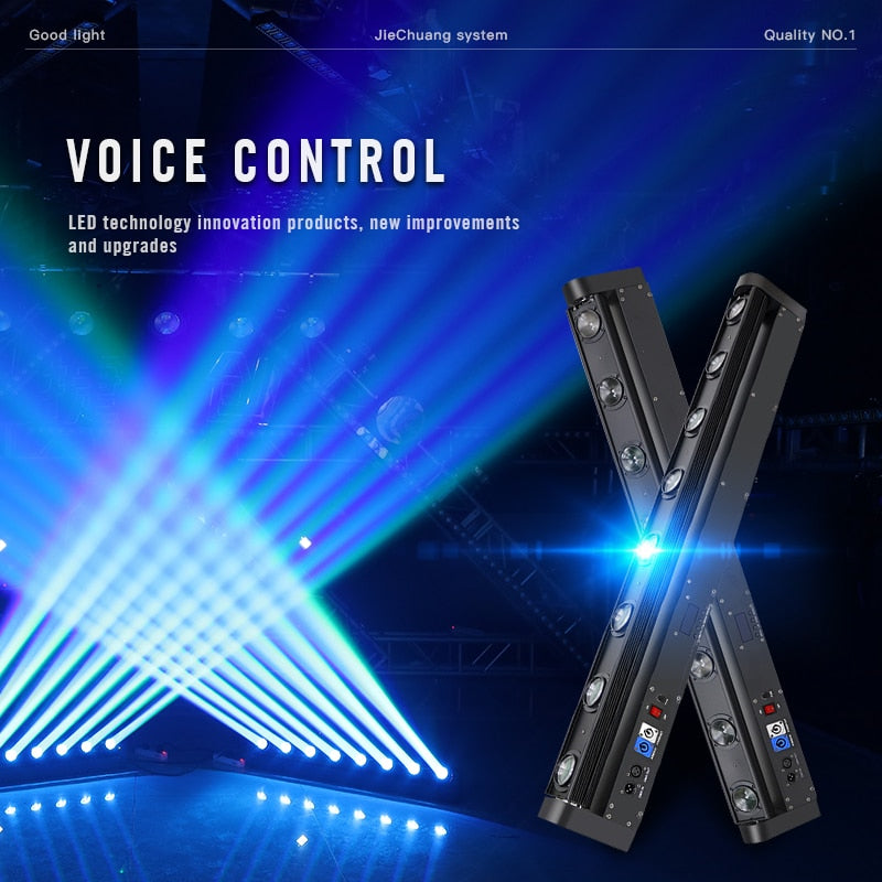 8 EYES LED BEAM MOVING HEAD BAR LIGHT