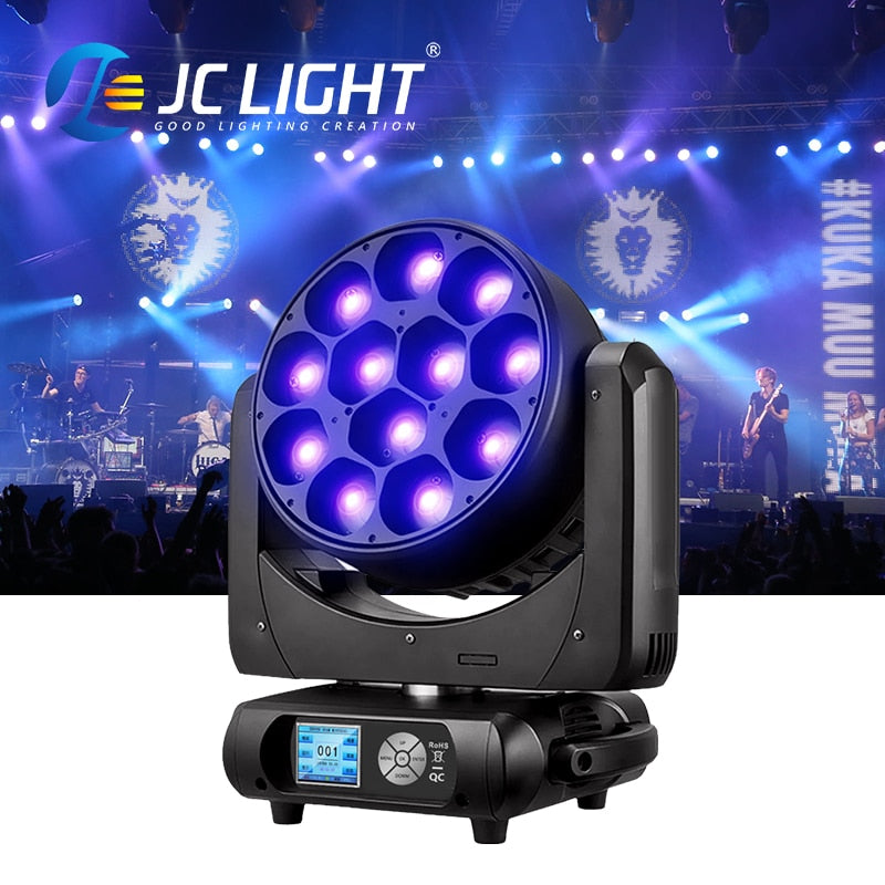 12*40W LED ZOOM WASH MOVING HEAD LIGHT