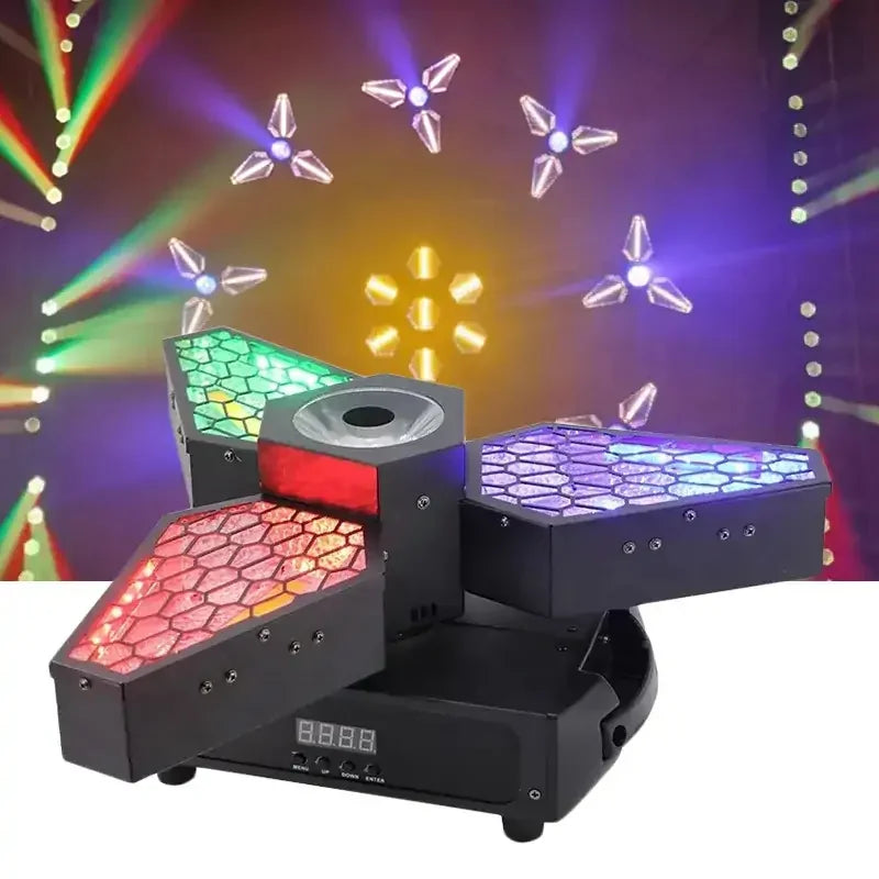 Rotating Maple Leaf Retro Stage Light | JC LIGHT