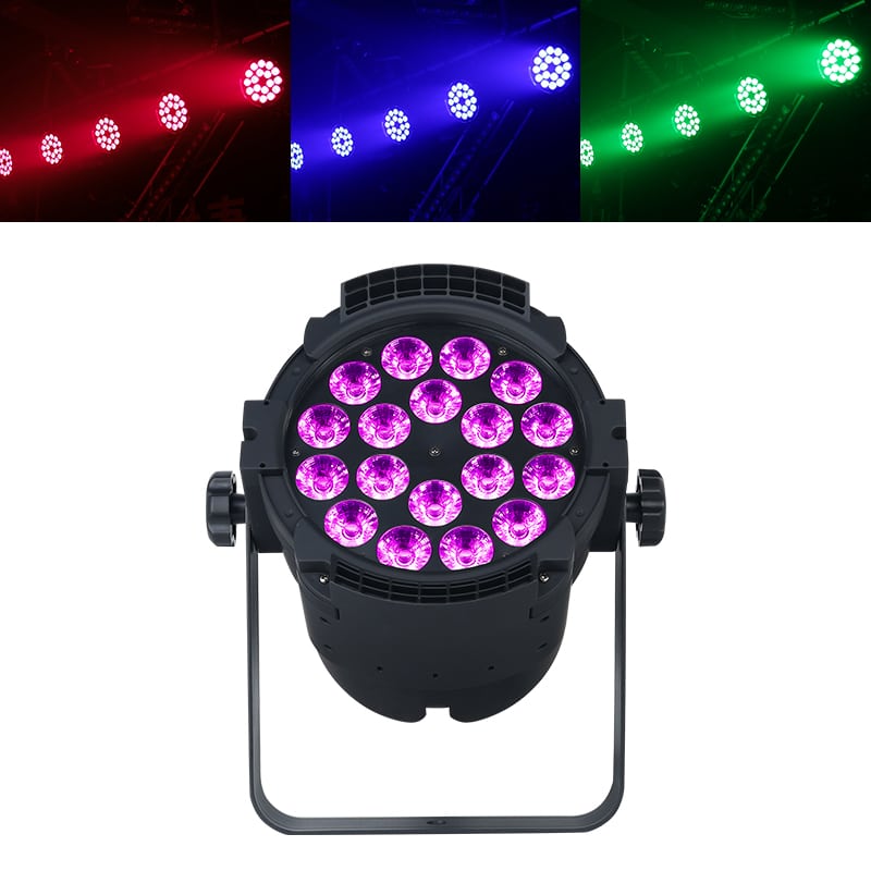 PROFESSIONAL WATERPROOF 18PCS LED PAR LIGHT (PRIVATE MODEL)