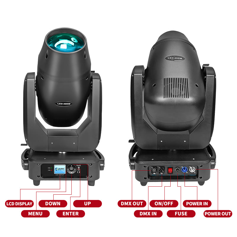 400/460W LED 3IN1 SPOT CMY+CTO MOVING HEAD LIGHT(SNOWWOLF)