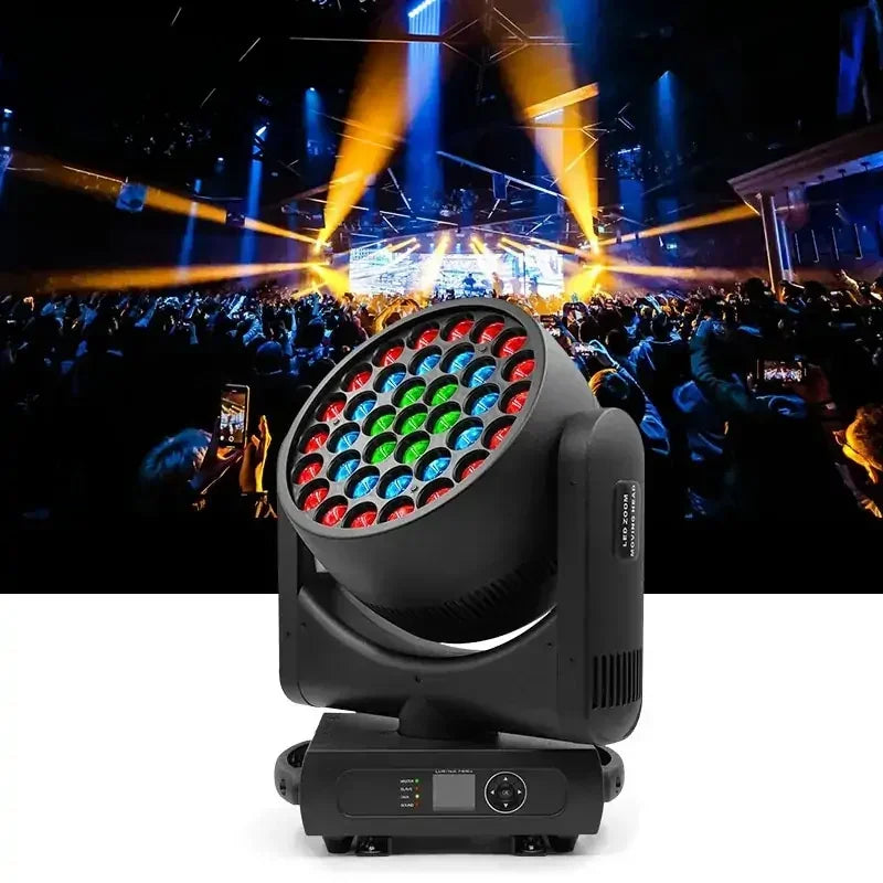 LUCE A TESTA MOBILE LED ZOOM WASH 37*15/25W