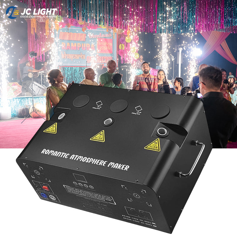 3 HEADS COLD SPARK MACHINE