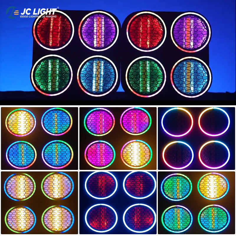 4 EYES RETRO MATRIX LIGHT WITH AUXILIARY LIGHT