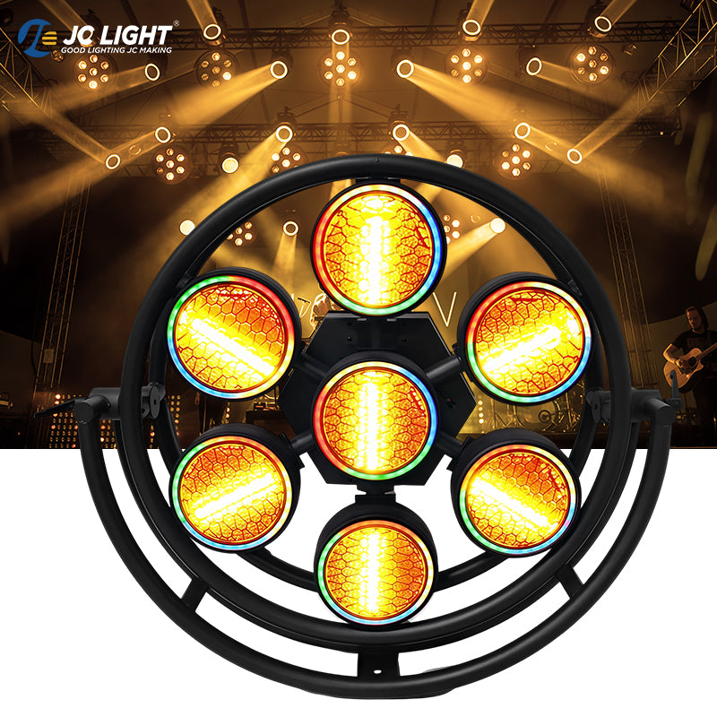 7PCS RETRO STAGE LIGHT