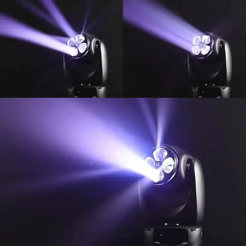 4PCS*40W BEE EYES LED ZOOM MOVING HEAD LIGHT