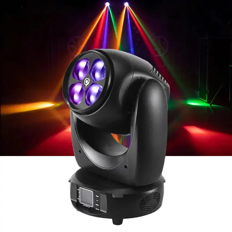 4PCS*40W BEE EYES LED ZOOM MOVING HEAD LIGHT