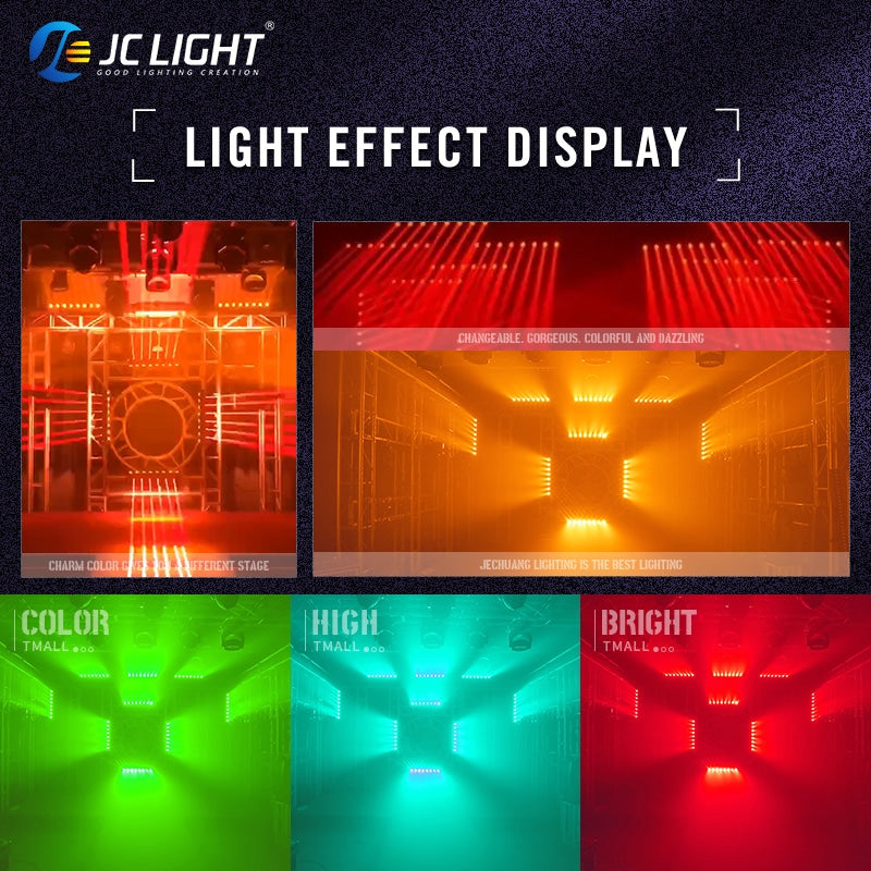 LUCE LASER A MATRICE DI PUNTI 3 IN 1 A SEI TESTE