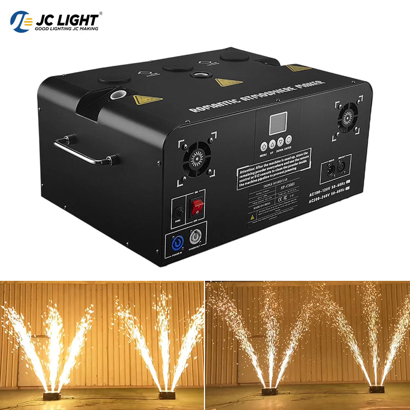 3 HEADS COLD SPARK MACHINE