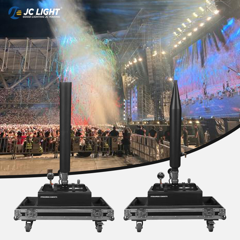 SUPER CANNON AD ACQUA E MACCHINA PER CORIANDOLI