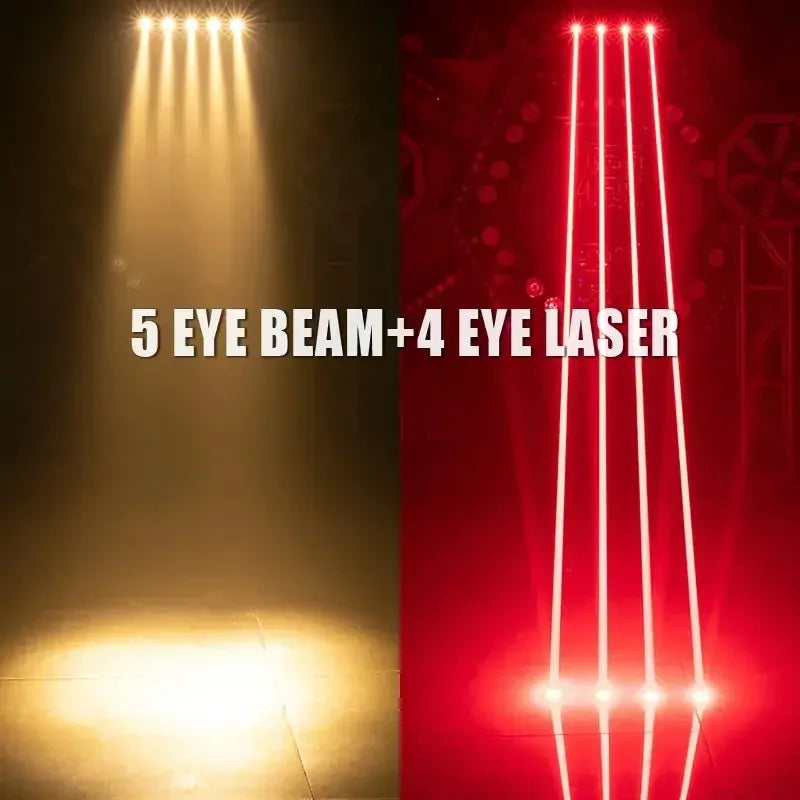 5+4 Beam Laser DJ Light Effect Fixture | JC LIGHT