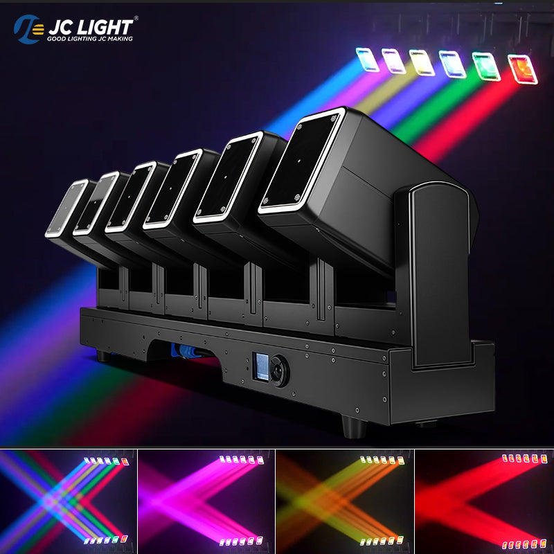 6x60W LED BEAM SWORDS LIGHT WITH AUXILIARY LIGHT