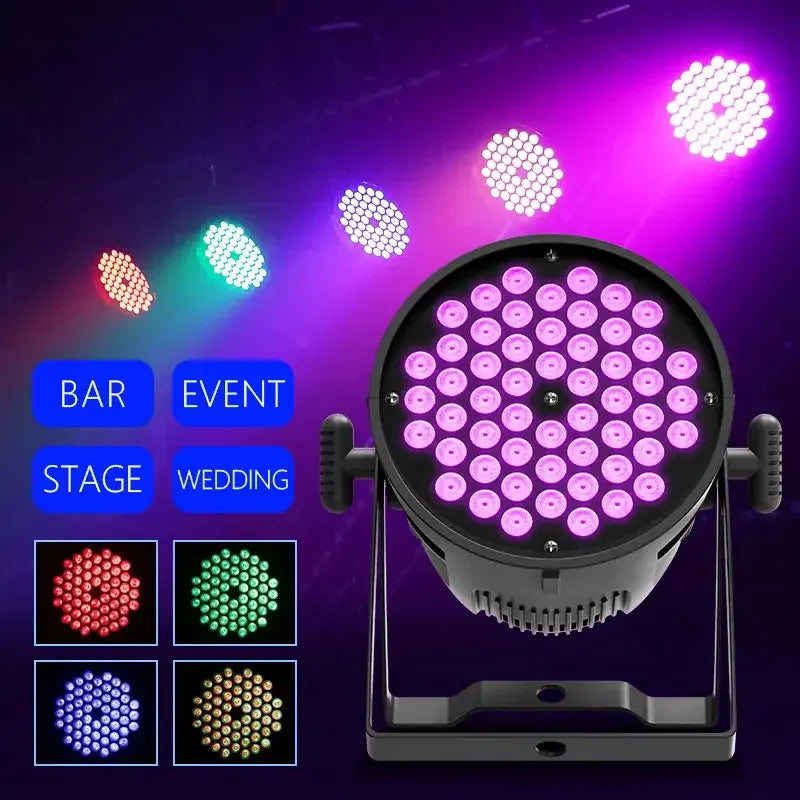 54PCS LED PAR LIGHT (UNIQUE PRIVATE MODEL)