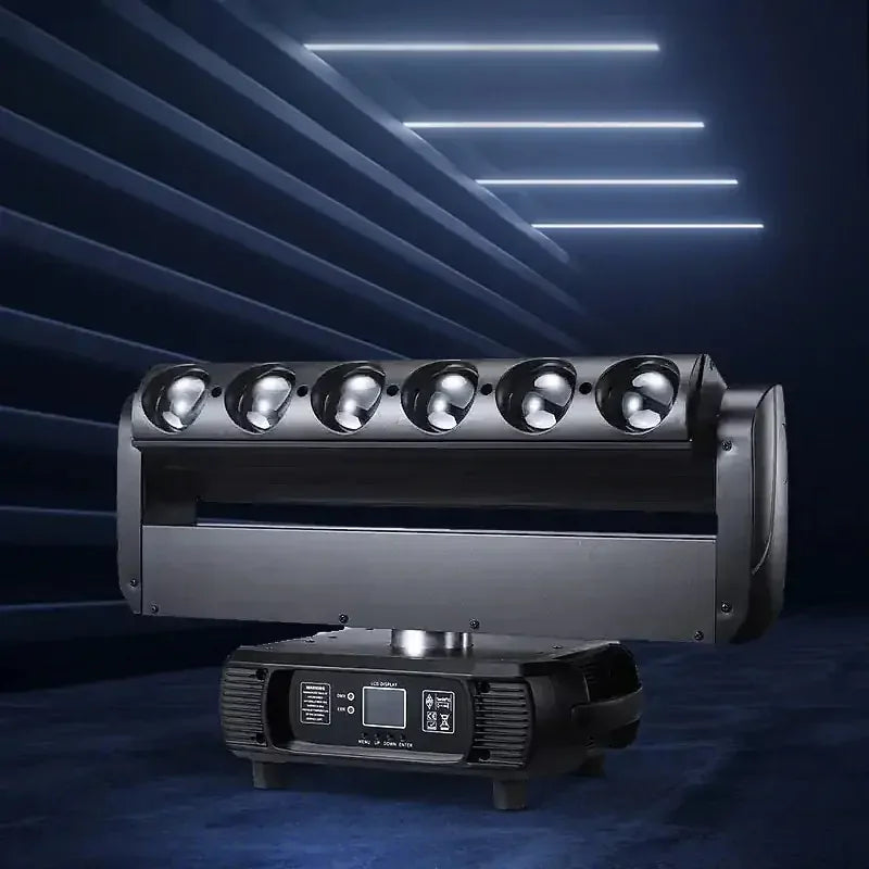 5x40W DOUBLE-SIDED BEAM+STROBE MOVING HEAD LIGHT