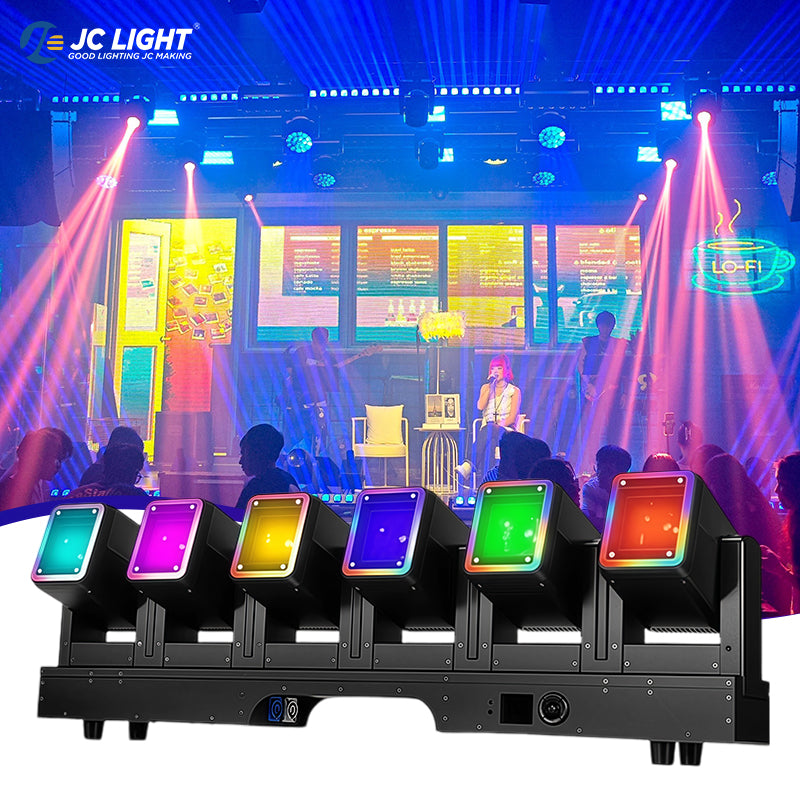 6x60W LED BEAM SWORDS LIGHT WITH AUXILIARY LIGHT