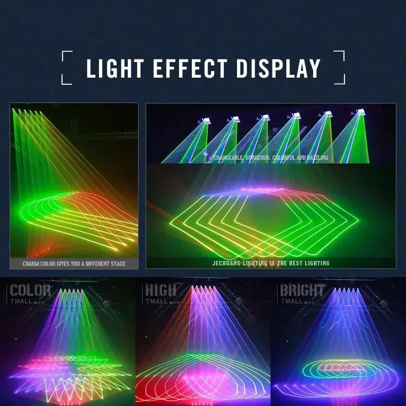 6 Eyes Full Color Animation Laser Light | JC LIGHT
