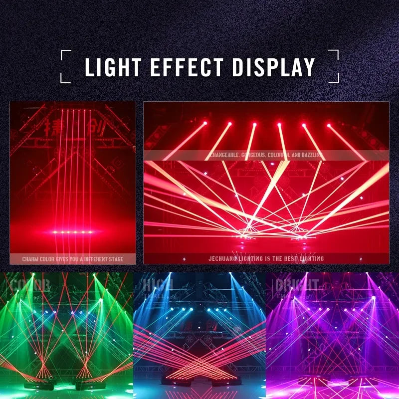 6 Eyes Laser Moving Head Light | JC LIGHT