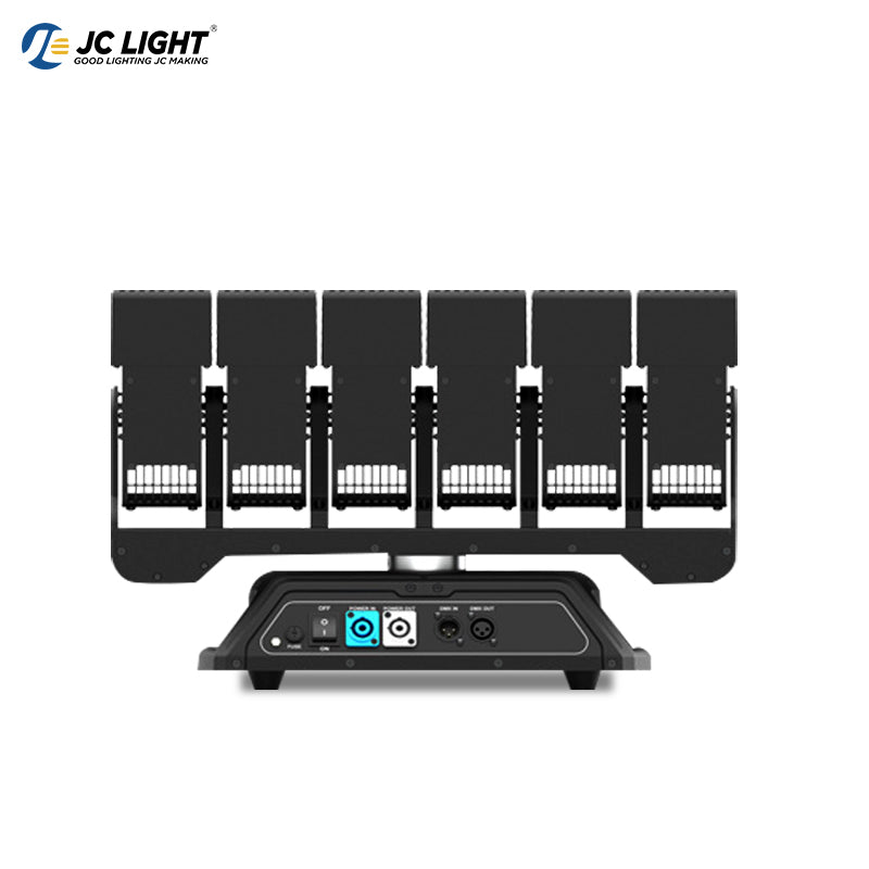 6x60W LED BEAM ZOOM MOVING HEAD LIGHT WITH AUXILIARY LIGHT