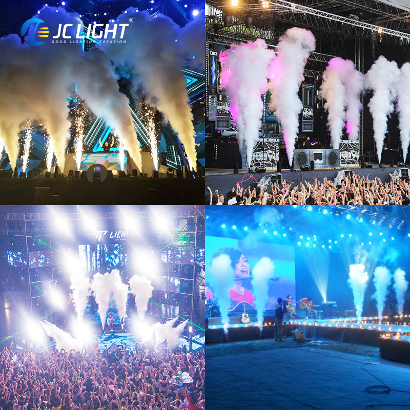 SEVEN HEAD CO2 CANNON FOG MACHINE