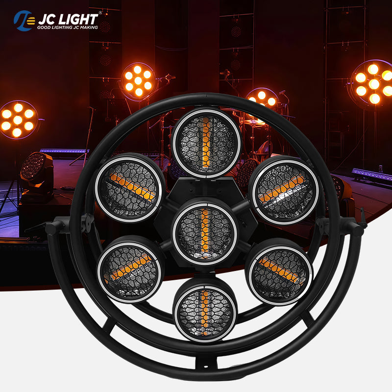 7PCS RETRO STAGE LIGHT